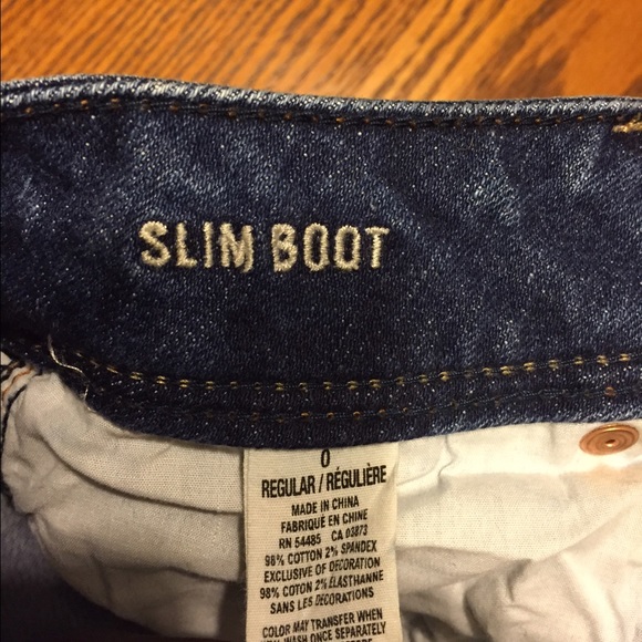 ❌SOLD❌👖American Eagle Jeans. Size 0 Reg. - Picture 3 of 3