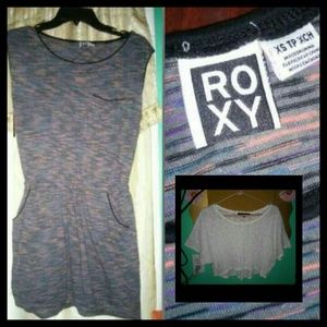 ROXY dress & Foreign Exchange Crochet top