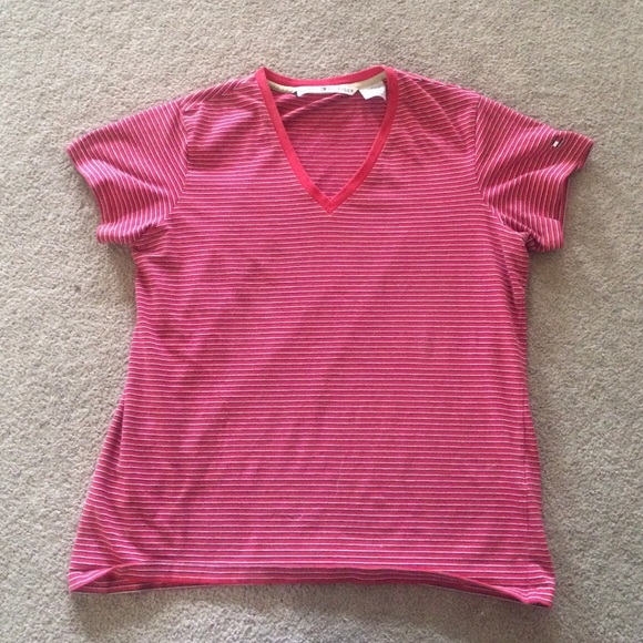 Tommy Hilfiger V-Neck T-Shirt - Picture 2 of 3