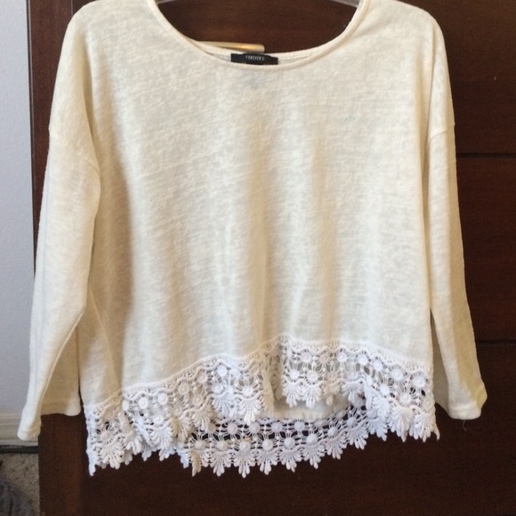 large, cute forever 21 shirt