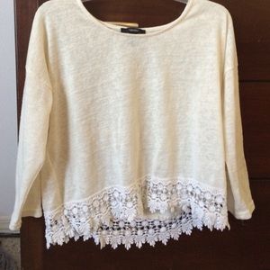 large, cute forever 21 shirt