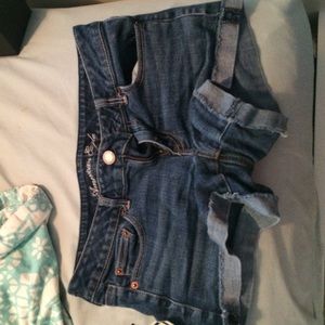 American eagle denim shorts