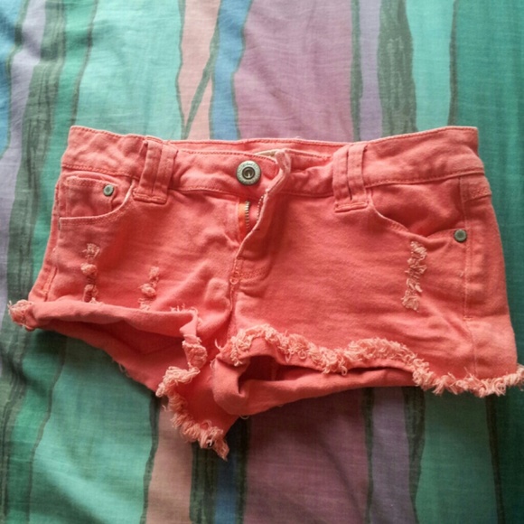 Pink shorts