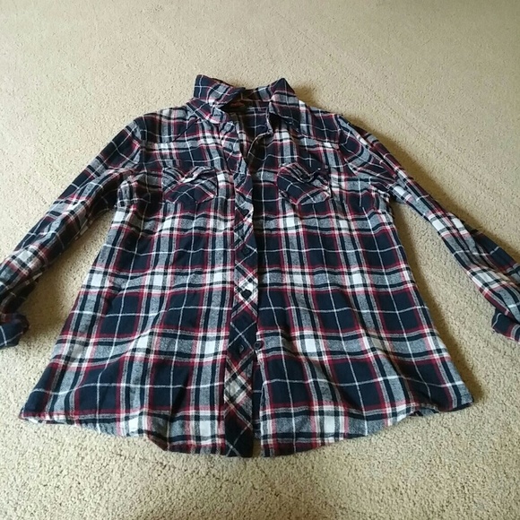 Red White and Blue Plaid