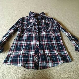 Red White and Blue Plaid