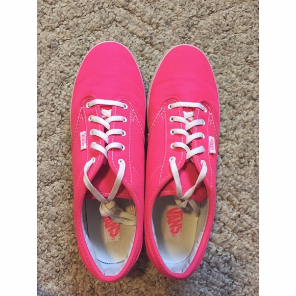 Neon Pink Vans