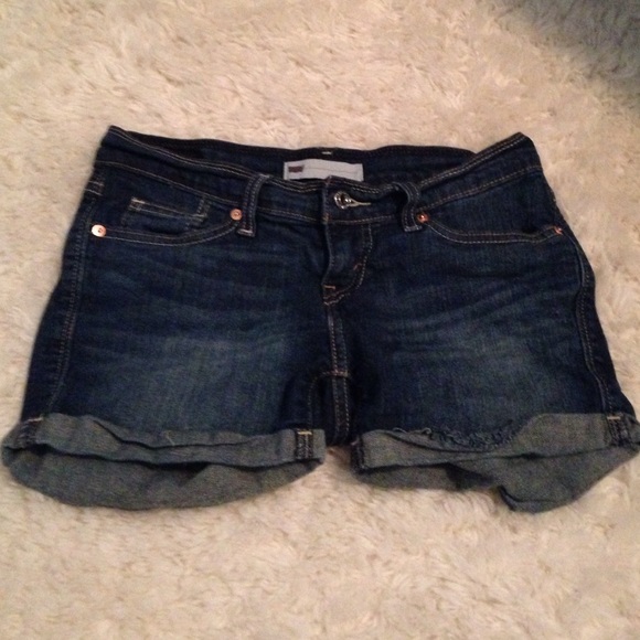 Denim shorts