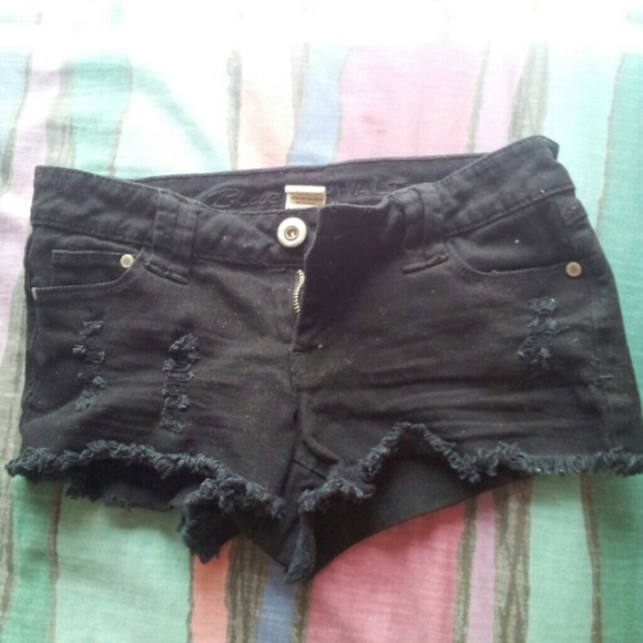 Black shorts