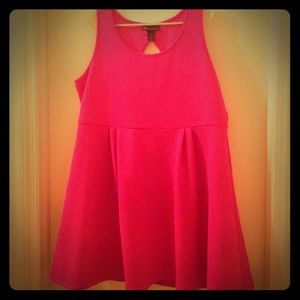 Hot pink party dress