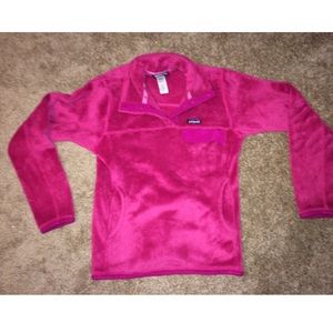 PINK PATAGONIA PULLOVER