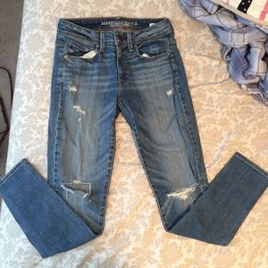American eagle super skinny jeans