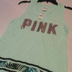 Pink Tank w/ sequence