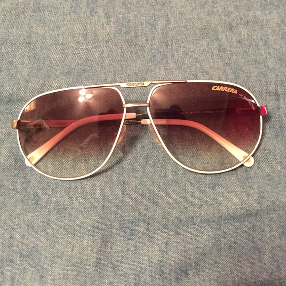 Carrera White Rim Sunglasses