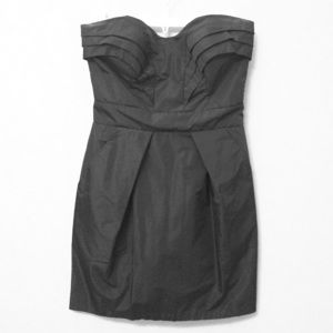 Bcbgeneration Strapless Black Dress