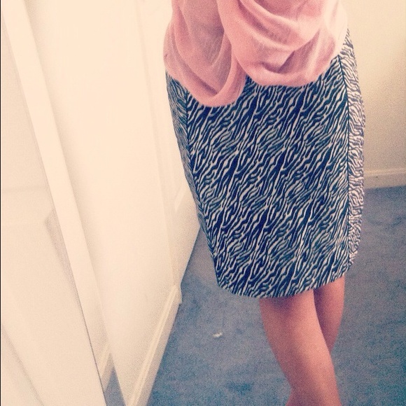 H&M Dresses & Skirts - H&M Zebra Print Skirt