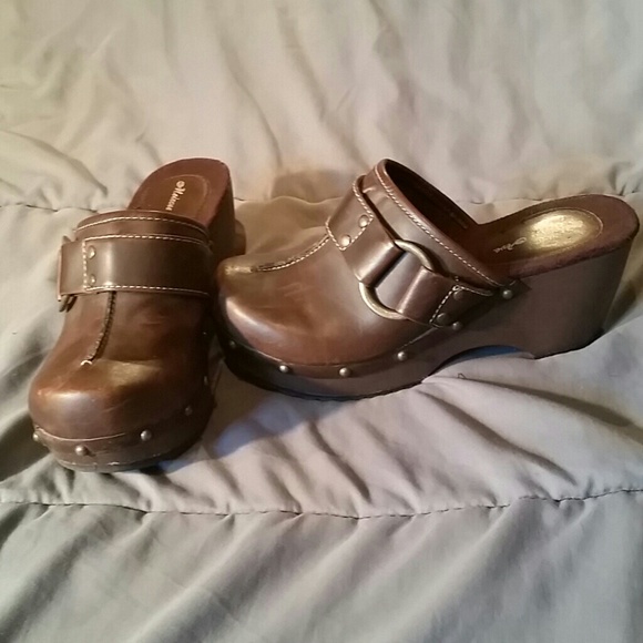 Cute studded clogs