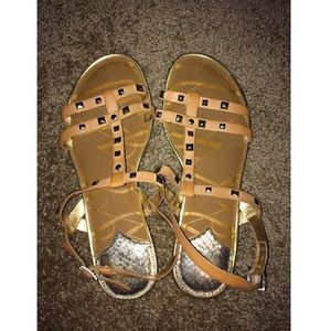 Sam and Libby Gladiator Stud Sandals