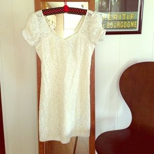 Cream Guess dress size 2