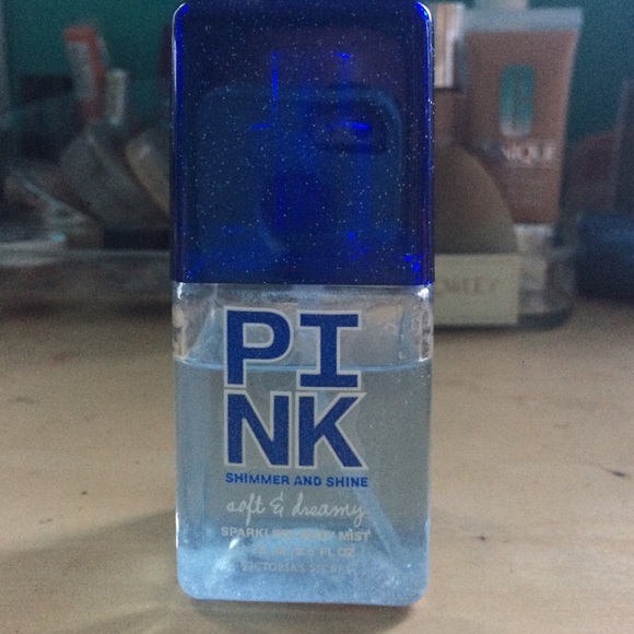 Victoria's Secret pink shimmer and shine body mist