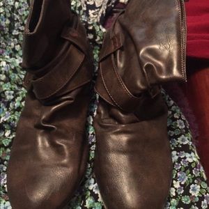 Brown boots