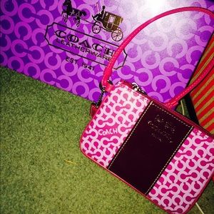 Coach wristlet. Never used.