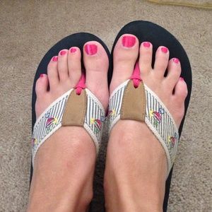 J crew flip flops