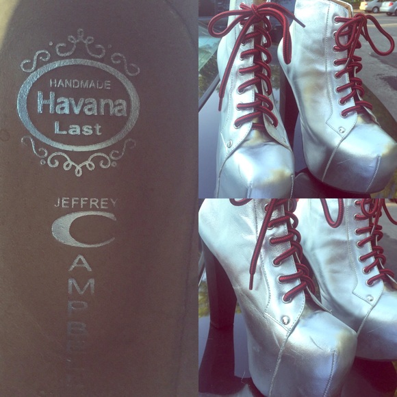 Silver Jeffrey Campbells