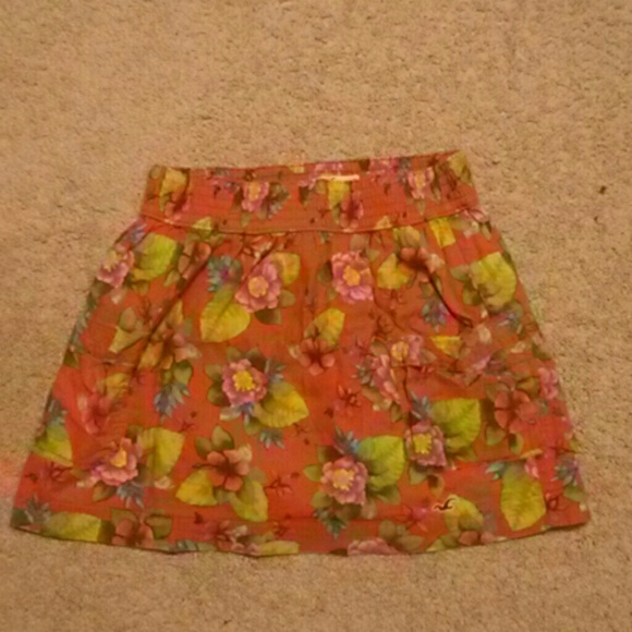 Hollister Floral Skirt