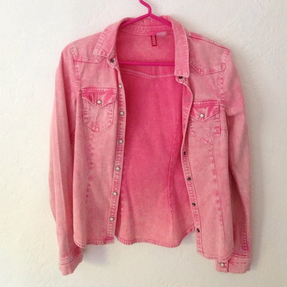 Pink Jean Jacket