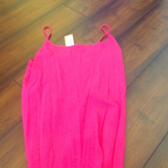 Pink tank