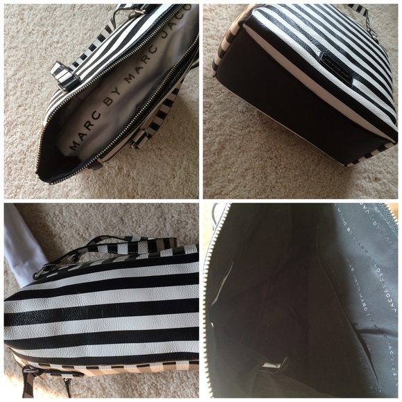 π HP π Marc by Marc Jacobs "Take Me" Stripe Tote - Picture 4 of 4