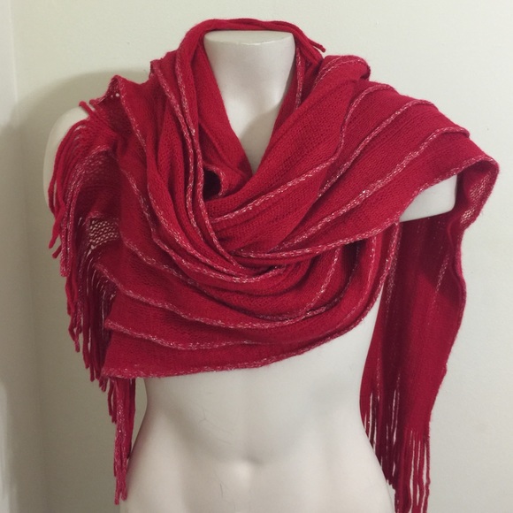 Red scarf