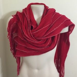 Red scarf