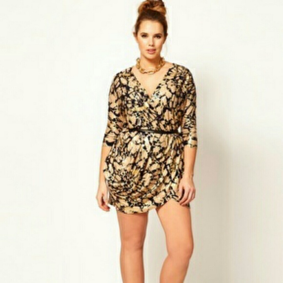 ASOS Dresses & Skirts - ASOS Foil Print Dress