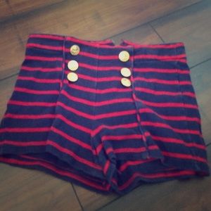 Striped shorts