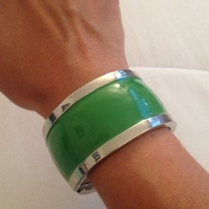 Green metal bangle.  NY&Co