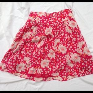 H&M Floral Print Skirt