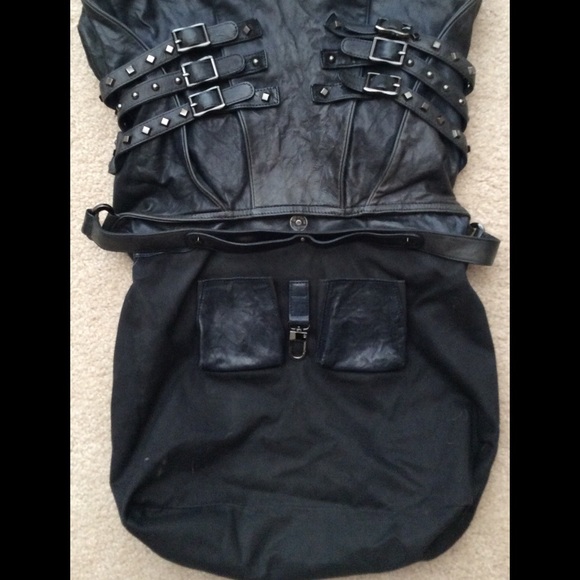 SOLD-TREESJE "Jovi" Rocker Buckle Bag - Picture 3 of 4