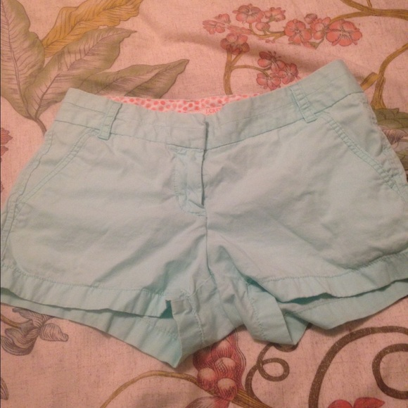 Light blue J Crew shorts (size 0)