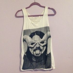 Dave Grohl//Nirvana & Foo Fighters tank top