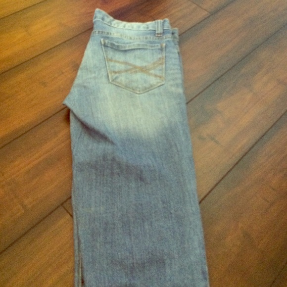 Crop denim