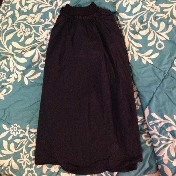 ZARA Mid-Length Deep Blue Skirt