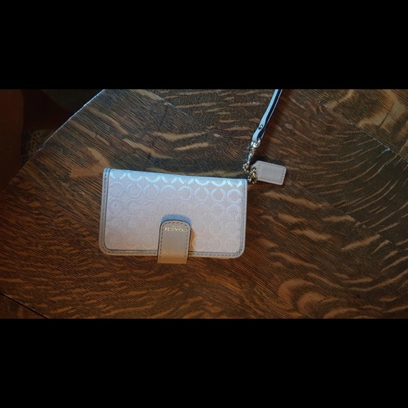 Coach iPhone/credit card holder