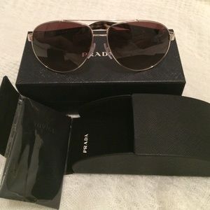 New Authentic Prada sun glasses