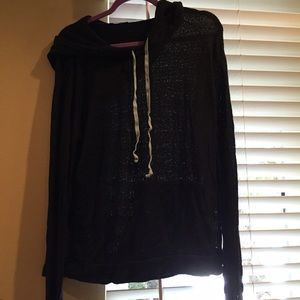Black knit brandy sweater!