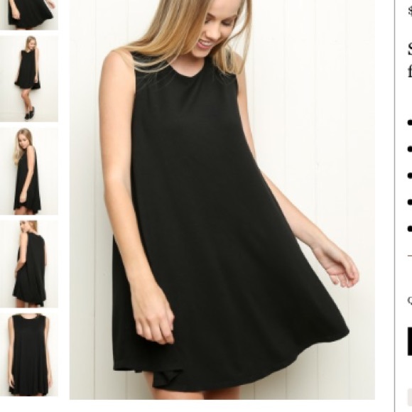 Cute black brandy dress