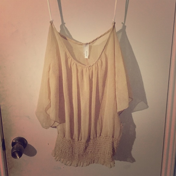 Cream color blouse