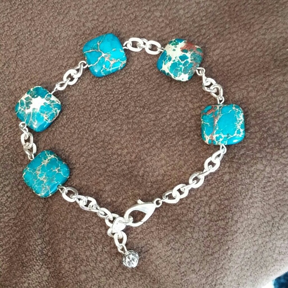 Jasper stone bracelet