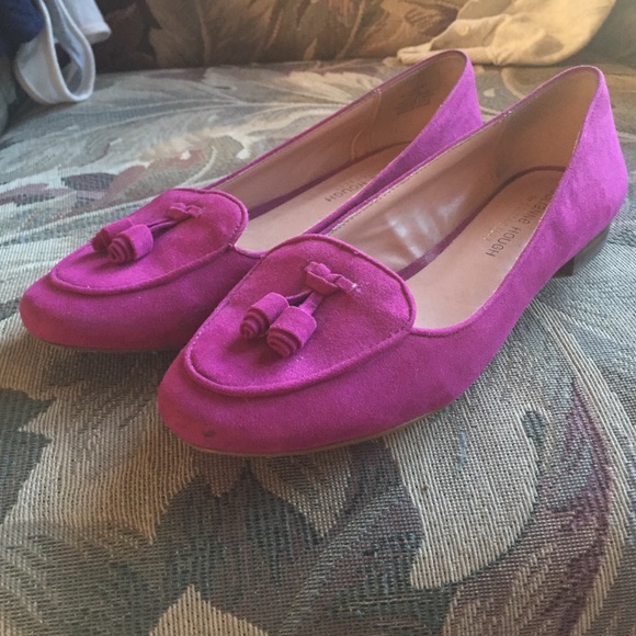 Pink Tassel Loafers