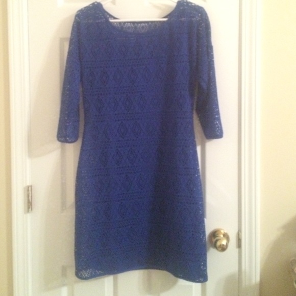 Blue Express Dress